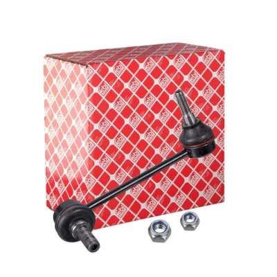 Abbildung von febi BILSTEIN 08863 Koppelstange Vorderachse rechts 152 M12 x 1,5, M10 1,5 Plus mit selbstsichernder Mutter Stahl