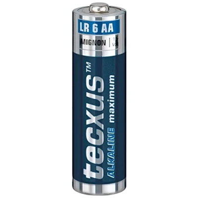 Abbildung von Tecxus AA Batterie Alkaline Maximum 2700 mAh 7 Jahre lagerfähig