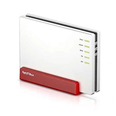 Abbildung von AVM FRITZ!Box 7580 WLAN AC + N Router (VDSL /ADSL /ADSL2+ Modem, 4x4 MU MIMO mit 1.733 (5 GHz) 800 MBit/s (2,4 GHz), DECT Basis, Media Server)