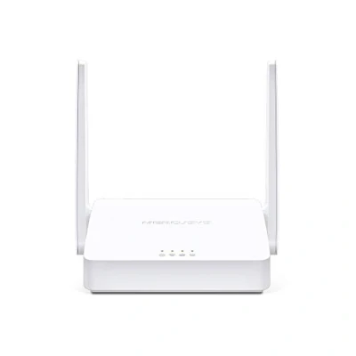 Abbildung von MERCUSYS MW301R N300 WLAN Router (300Mbit/s 2,4GHz, 2 x LAN Ports) für Anschluss an Kabel , DSL Glasfasermodem, Access Point Modus