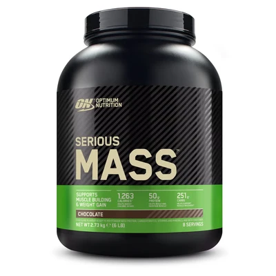 Abbildung von OPTIMUM NUTRITION Serious Mass Weight Gainer 2730g Dose / Chocolate