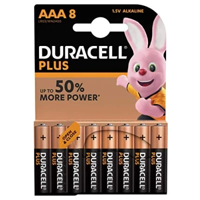 Abbildung von Duracell Batterie Plus Micro AAA (LR03) 1,5V im 8er Sonderpack