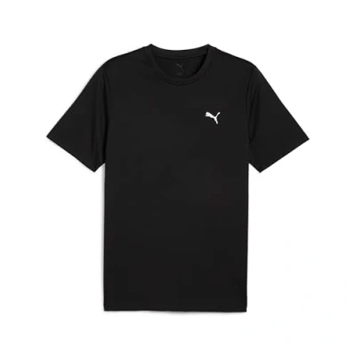 Abbildung von PUMA Unisex ESS Small Logo Poly Tee T Shirts, Black,