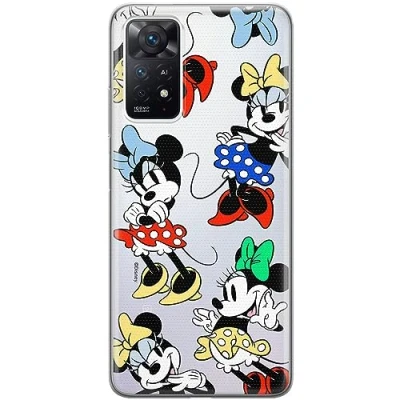 Abbildung von ERT GROUP Handyhülle für Xiaomi REDMI Note 11 PRO 5G/ 4G Original und offiziell Lizenziertes Disney Muster Minnie 076 optimal an die Form des Handy angepasst, teilweise transparent