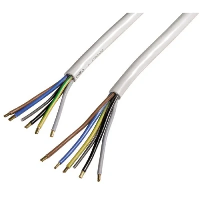Abbildung von Xavax Solides Anschlusskabel für Elektroherd, Elektroherd Zuleitung, H05VV F, 1,5 m, Weiß