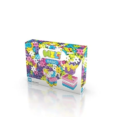 Abbildung von Meli Basic Pink 300 Konstruktions Spielset