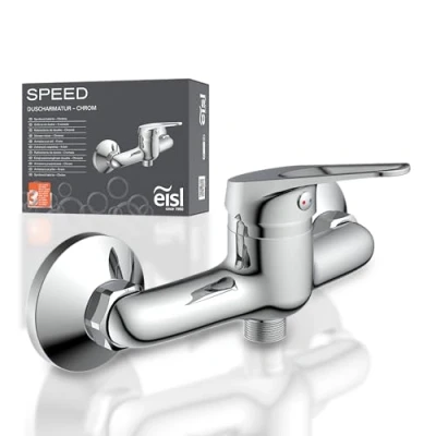 Abbildung von Eisl Duscharmatur &quot;SPEED&quot;, auswechselbare 35mm Keramik Kartusche, Brauseschlauchanschluss