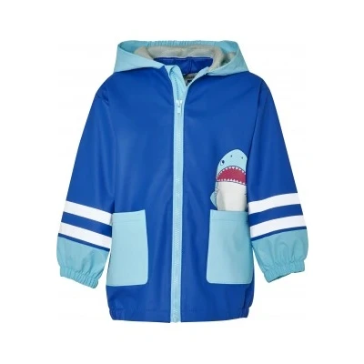 Abbildung von Blaue Regenjacke Hai von Playshoes