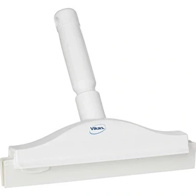 Abbildung von Vikan, White Squeegee,Ultra Hygiene,Dbl Blade,Hand,10&quot;, 7711