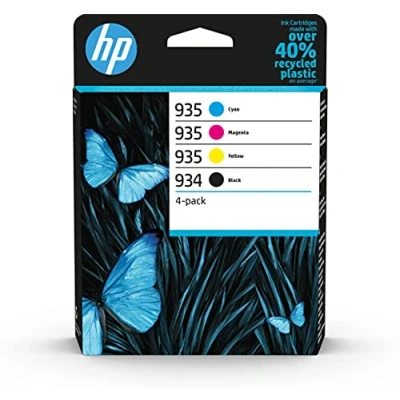Abbildung von Value pack! HP 934/935 BK C M Y Tintenpatronen 6ZC72AE original
