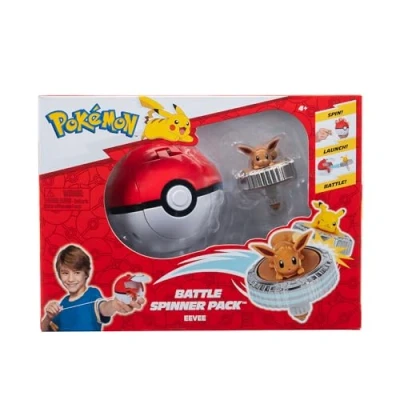 Abbildung von Pokémon PKW4399 Battle Spinner Evoli, offizielles Spielset