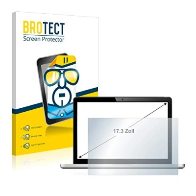 Abbildung von BROTECT 17.3&quot; Schutzfolie für Notebooks mit 17,3 Zoll (43.9 cm) [383 x 215 mm, 16:9] Klare Displayschutz Folie
