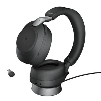 Abbildung von Jabra EVOLVE2 85, LINK380C MS Stereo Ständer schwarz
