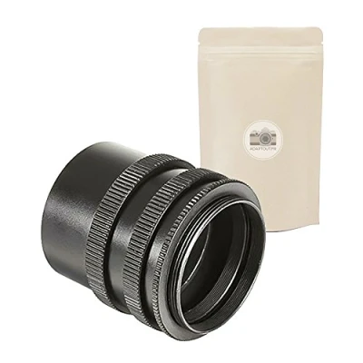 Abbildung von M42 Set von 3 Langen Ringen Makro für Rahmenkoffer Metallrohr Makrophotographie M42x1 Tube argentische Kamera Adaptive französische Marke