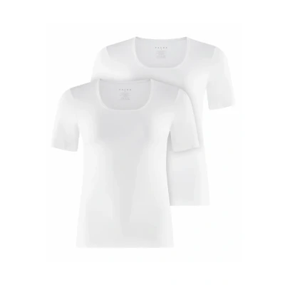 Abbildung von Falke Daily Comfort 2PACK SOFT Unterhemd/shirt white, Damen, Größe: Large, White