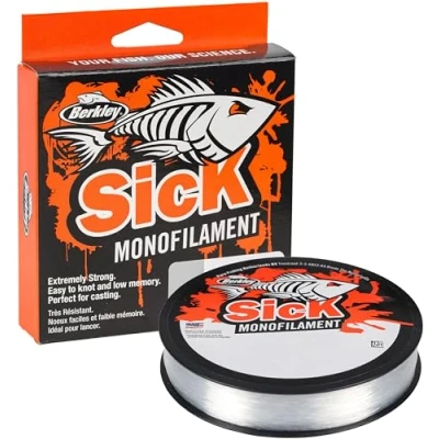 Abbildung von Berkley Sick Monofilament Clear 300m 0,40mm Nylon vislijn
