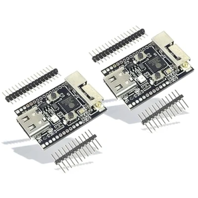 Abbildung von TECNOIOT 2 Stück WiFi6 ESP32 C6 Entwicklungsboard RGB LED Quarzoszillator WiFi Bluetooth