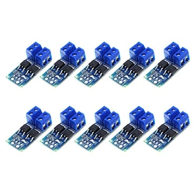 Abbildung von TagIo 10 StüCke DC 5V 36V 15A (Max. 30A) MOSFET MOS FET Trigger Schalter Treiber Modul 0 20 kHz PWM Regler Bedien Feld