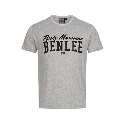 Abbildung von Benlee Donley Tshirt print, Herren, Größe: Large, Marl grey black