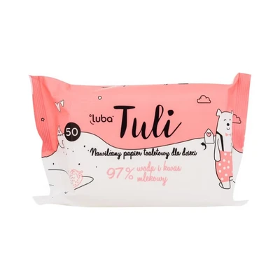 Abbildung von LUBA Tuli befeuchtetes Baby Toilettenpapier mit Wasser und Milchsäure 50 St.