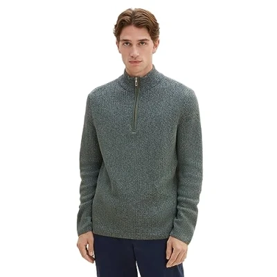 Abbildung von TOM Tailor Strickpullover, Herren, Größe: 42, Uni