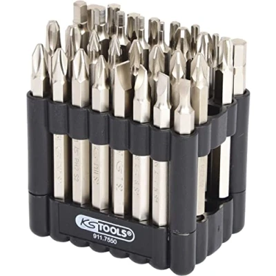 Abbildung von KS TOOLS 911.7550 Set, Schraubendreher Einsatz (Bits) 32