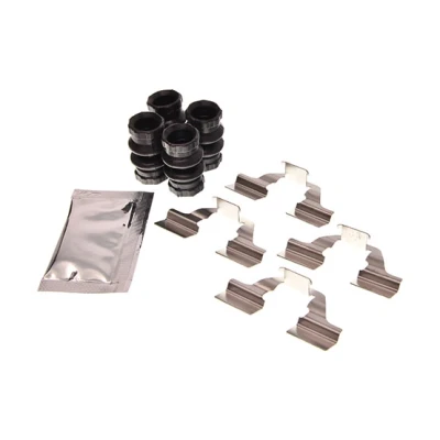 Abbildung von MAXGEAR 27 2581 Zubehörsatz, Scheibenbremsbelag Hinterachse RENAULT: CLIO 3, Megane 4 Grandtour, Schrägheck, TOYOTA: Corolla VIII Liftback