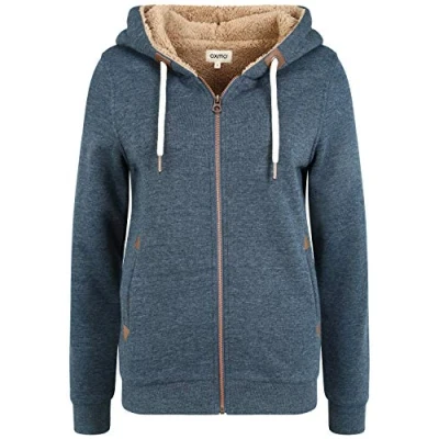 Abbildung von Oxmo Oxclea Strickjacke, Damen, Größe: Large, Sky blue
