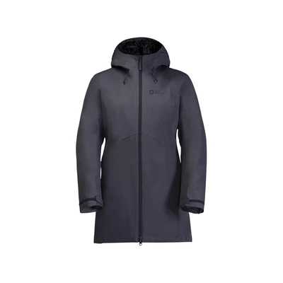 Abbildung von Jack Wolfskin Heidelstein Winterjacke, Damen, Größe: Large, Graphite