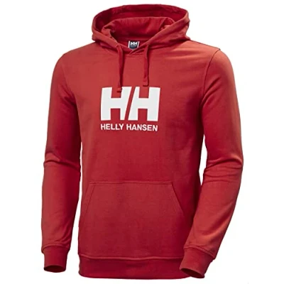 Abbildung von Helly Hansen LOGO Sweatshirt, Herren, Größe: Medium, Red