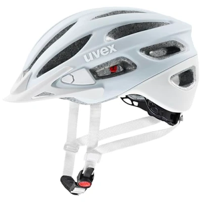 Abbildung von uvex True cc Leichter Allround Helm für Damen individuelle Größenanpassung erweiterbar mit LED Licht Cloud White matt 52 55 cm