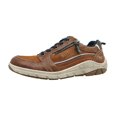Abbildung von Mustang Sneaker low, Herren, Größe: 44, Kastanie Schuhe