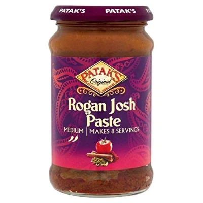 Abbildung von Patak Medium Rogan Josh Curry Paste (283g) Packung mit 2