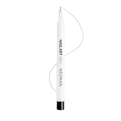 Abbildung von NEONAIL Nail Art Pen 0,1 Nageldesign Nagellack Stift Nagelkunststift Gelnägel Zubehör Design Nägel Maniküre Nailart Schwarz
