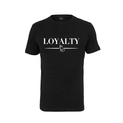 Abbildung von Mister TEE Loyalty Tshirt print, Herren, Größe: XS, Black