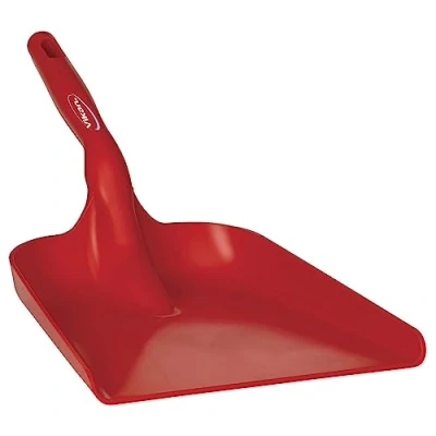 Abbildung von Vikan Hygiene Handschaufel Flach Polypropylen Rot