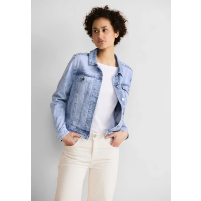 Abbildung von Street One Moderne Jeansjacke, Damen, Größe: 34, Blau
