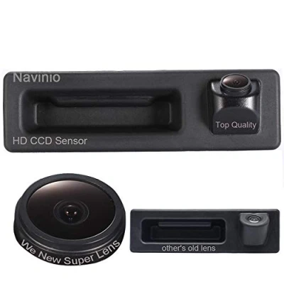 Abbildung von Navinio Super Pro HD Auto Kamera Rückfahrkamera für BMW 118 316 318 320 325 328Li 120i 335 320i 330i 520 523 530 X1 X5 X6 E39 E46 E53 E82 E88 E90 E91 E92 E93 E60 E61 E70 E71 E72(Model B=162*48mm)