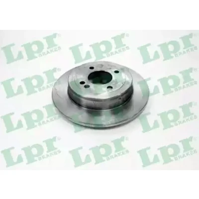 Abbildung von LPR K2030P Bremsscheibe 262 10 4 voll HYUNDAI: i20 II Schrägheck, Coupe, ACCENT Stufenheck, KIA: RIO 3, 3 Stufenheck