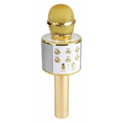 Abbildung von MAX KM01 Karaoke Mikrofon mit eingebautem Lautsprecher, Bluetooth und