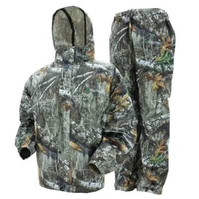 Abbildung von FROGG TOGGS Herren Standard Classic All Sport Wasserdicht Atmungsaktiv Regenanzug, Realtree Edge, XXL