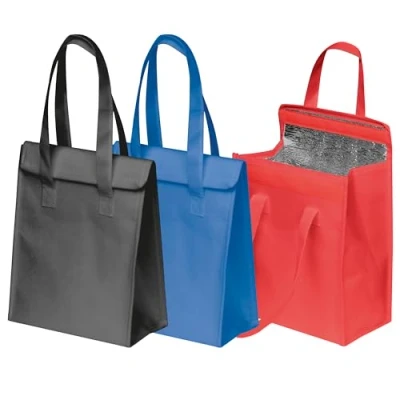 Abbildung von Livepac Office Kühltasche 3x mit Klettverschluss / Farbe: je 1x schwarz, blau und rot