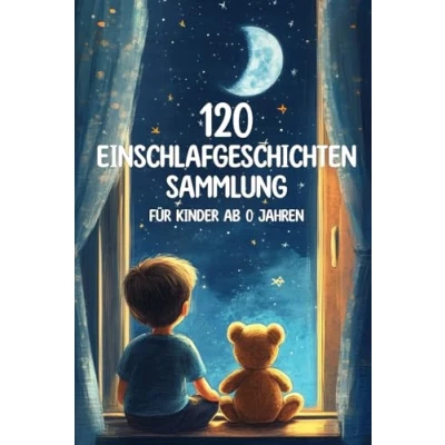 Abbildung von 120 Einschlafgeschichten für Kinder ab 0 Jahren, Sammlung, kurze gute Nacht Geschichten zum Einschlafen und Beruhigen: Sammlung von kurzen Babys Jahren