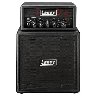 Abbildung von Laney MINISTACK Bluetooth Batteriebetriebene Gitarren Amp mit Smartphone Schnittstelle Ironheart Edition