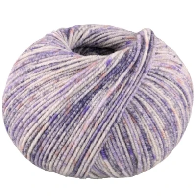 Abbildung von LANA GROSSA COOL WOOL SPOTS Häkelwolle, 160 m (pflegeleichtes Strickgarn aus extrafeiner Merinowolle), 50 g