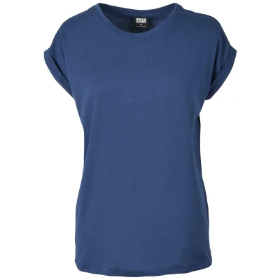 Abbildung von Urban Classics Damen Ladies Extended Shoulder Tee T Shirt, darkblue, 5XL