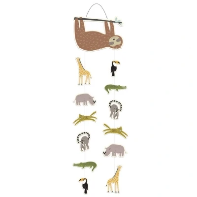 Abbildung von Zoo Party Hängedekoration 30x85cm Pro Stück