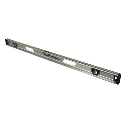 Abbildung von Stanley XTHT1 42138, Zimmermannslibelle, 1,8 m, Aluminium, Schwarz, 0,5 mm/m, Aluminium