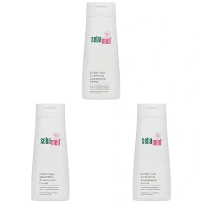 Abbildung von SEBAMED Every Day Shampoo 200 ml, Haarshampoo für Damen und Herren, die tägliche Haarwäsche, besonders mild durch Zuckertensidformel, mehr Fülle Glanz, ohne Mikroplastik, MADE in Germany