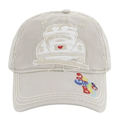 Abbildung von VW Collection by Brisa Volkswagen KÄFER RETRO/VINTAGE Baseball Cap, Größe: One Size, Beige